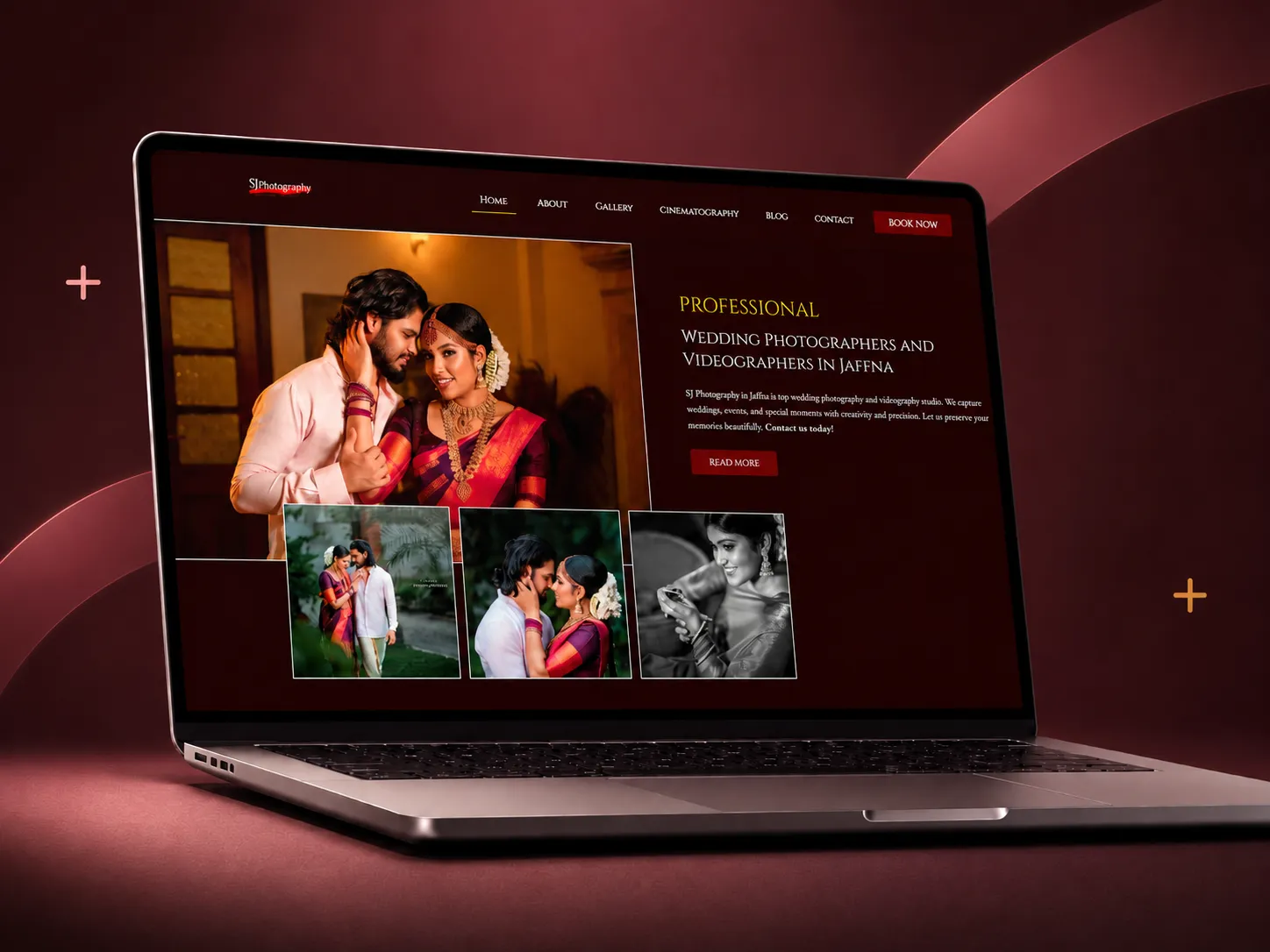 Photography Studio — premium portfolio website with integrated admin suite