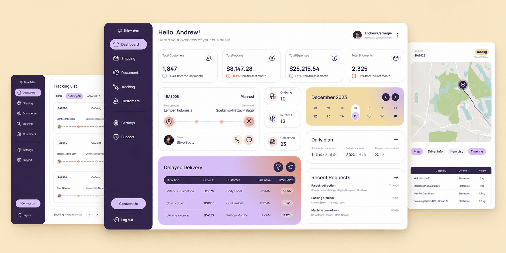 Automating supply chain transparency with a bespoke logistics CRM